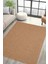 Juteks Naturel Jüt Halı Örme Kilim Sisal Hasır Halı Yıkanabilir Mutfak Balkon Halısı Kaymaz Taban Bej Renk 1