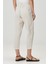 Belted Keten Pantolon Naturel / Çizgili 4