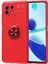 Xiaomi Mi 11 Lite Kılıf Range Yüzüklü Silikon - Kırmızı Bstmy 1