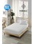 200X200 cm Çift Kişilik Battal Boy Fitted Geçmeli Sıvı Geçirmez Alez Pamuklu Yatak Koruyucu 1