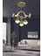 Zikzak 4 Toplu Modern Sarkıt LED Avize 4