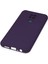 General Mobile Gm 20 Kılıf Nano Içi Kadife Silikon - Mor Bstmy 5