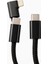 2in1 iPhone ile Uyumlu Data ve Şarj Kablo, Type-C To Type-C Lightning Kablo, 120 cm Uzunluk, USB C To Lightning ile Uyumlu Kablosu ZR50 1