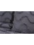Sarmaşık Model 3 Parça Antrasit Rengi 1 Yatak Örtüsü (240x250 cm) + 2 yastık kılıfı (50x70) cm 2