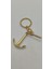 Pirinç Admiraltı Çıpa Anahtarlık (5cm) 3