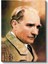 Profil Atatürk - Açık Renk Ceket Portresi Kanvas Tablo 2