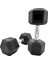 Hex Dambıl Kauçuk Altıgen Dambıl Hex Dumbbell 10 kg 1 Adet 5