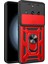 Realme 11 Pro Kılıf Pars Lens Yüzüklü Silikon - Kırmızı Bstmy 1