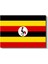 Uganda Bayrağı - Kanvas Tablo 2