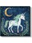 Gece Unicorn - Ay Işığında Sihirli Dostumuz Kanvas Tablo 2