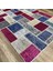 Patchwork Mürdüm Mavi Krem El Dokuma Kilim 2