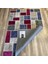 Patchwork Mürdüm Mavi Krem El Dokuma Kilim 4