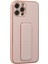 Iphone 12 Pro Kılıf Coco Deri Standlı Kapak - Pembe Bstmy 2