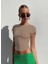 Bisiklet Yaka Basic Kısa Kollu Esnek Body 1