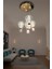 Paraşüt 4 \'lü Modern Salon LED Avize 2