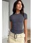 Bisiklet Yaka Basic Kısa Kollu Esnek Body 4
