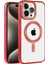 Iphone 14 Pro Max Kılıf Kronos Magsafe Kapak - Kırmızı Bstmy 1