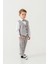 Erkek Çocuk Yelekli Slim Fit Takım Elbise – 4 Parça (Yelek, Pantolon, Gömlek, Papyon) TE.7026 2