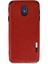 Samsung Galaxy J7 Pro / J730 Kılıf Loop Deri Silikon - Kırmızı Bstmy 1