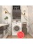 Kenzlife Membran Çamaşır Makinesi Dolabı Hayzum Khvbyz Hasır 180*66*55 Mebran Kapak Suntalam Gövde 1