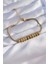 316L Çelik Gold Renk Oval Figürlü Bileklik - TJ-BB6096 1