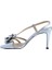 Hakiki Deri Gumus Sandalet Topuklu 380 40 2