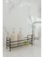Banyo Mutfak Organizer Siyah Metal Baharatlık Tezgah Üstü Metal Banyo Düzenleyici 2