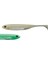 Flash J Shad Sw 10CM (4'') #134 Luminova Glow Silver Silikon Balık (5 Adet) 1