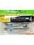 Flash J Spin Elastomer Sw 10CM (4'') #102 Blue Spot Silver Silikon Balık (3 Adet) 2
