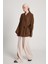 Bellamy Bağlamalı Keten Kimono Kahve 5