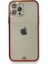 Iphone 12 Pro Kılıf Liva Taşlı Silikon - Kırmızı Bstmy 1