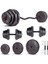 Ecgspor Hero Serisi 105 kg Dambıl Seti ve Halter Seti Ağırlık Fitness Seti 1