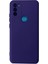 General Mobile Gm 21 Plus Kılıf Nano Içi Kadife Silikon - Mor Bstmy 1