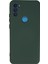 General Mobile Gm 21 Plus Kılıf Nano Içi Kadife Silikon - Koyu Yeşil Bstmy 1