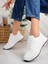 Unisex Kışlık Mevsimlik Sneaker Rahat Taban Günlük Kadın Erkek Cilt Sneaker Spor Ayakkabı 1
