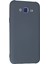 Samsung Galaxy J7 Kılıf Nano Içi Kadife Silikon - Gri Bstmy 3