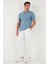 Pamuklu Regular Fit Yarım Fermuarlı Kolej Yaka 3'lü Paket T Shirt Erkek T Shirt 5902653S3 5