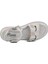 Gümüş Simli Cırtlı Ortopedik Kız Çocuk Sandalet 25T105 F 4