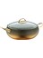 3341 - 2 Parça Biogranit 26x7 Cm - 2,8 Litre, Karnıyarık - Pilav Tenceresi Gold Renk, Gold Detay 1