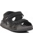Siyah Anatomik Cırtlı Erkek Spor Sandalet 86.002 M 3