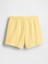 Kız Bebek Sarı Gap Logo Fransız Havlu Kumaşı Pull-On Şort 3