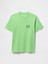 Erkek Yeşil Gap Logo Heavyweight T-Shirt 2
