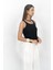 Salnor Basic Siyah Crop 4