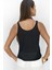 Salnor Basic Siyah Crop 5