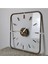 Modern Ahşap Detaylı Pleksi | Kare Duvar Saati | 40*40 CM|SA7010 1