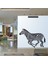 Zebra ve Yavru Metal Duvar Dekor 2