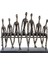 Gılde Heykel Grup Metal Bronz Renkli L.11 cm W.40 cm H.35 cm 1