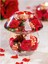 Gılde Dreamlight Tealight Mumluk Noblesse Smart Cam Kırmızı Y.11 cm D.11 cm 2