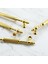 Mobilya Çekmece Mutfak Dolabı Dolap Kulpları Kulbu Kulpu Altın Gold Metal Kulp 192 Mm- 19.2 cm 5