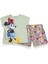 Minie Mouse Kız Bebek T-Şhirt. Şort Takım . Renkli Lacost Kumaş Şortlu Takım. 1